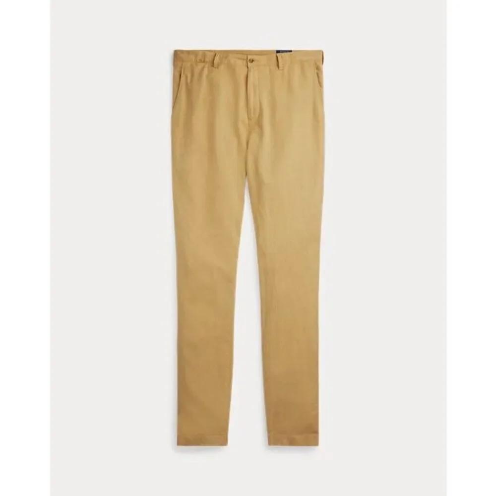 Polo Ralph Lauren NWT Big & Tall Classic-Fit Linen- Cotton Pants Vintage Khaki 4